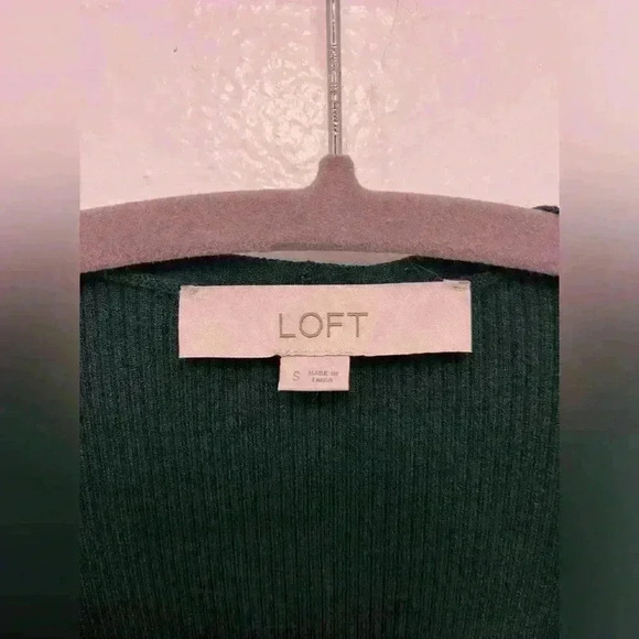 LOFT Velvet Tie Cardigan - Picture 5 of 7